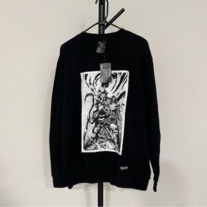 DC Black and White Graphic Sweatshirt